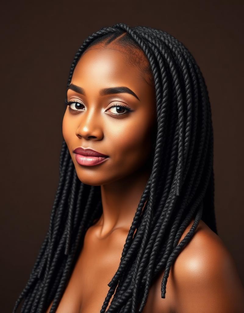 Senegalese Twists hairstyle example